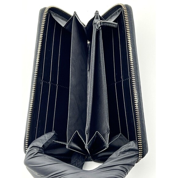 Gucci GG Twins Guccissima Zip Around Continental Wallet Excellent 307987-0959 - Picture 15 of 16